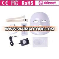 Skineat new arrival led masker 7 color photon therapy face led mask for facial cleansing